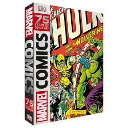 'Marvel Comics: 75 Years of Cover Art' by Alan Cowsill. It marks the diamond anniversary of the comics giant.