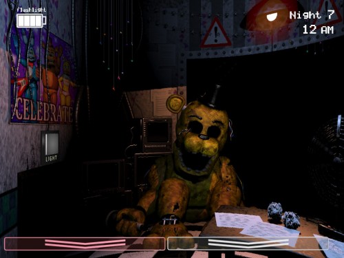 Golden Freddy could be one of the original animatronics. It's also possible that the diner had suits instead of machines... 