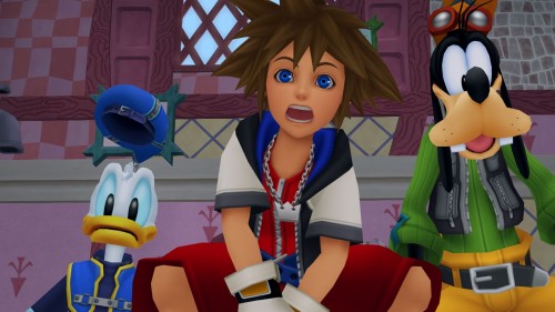 Sora can't believe the whole game was remade either.