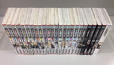 The complete manga set.
