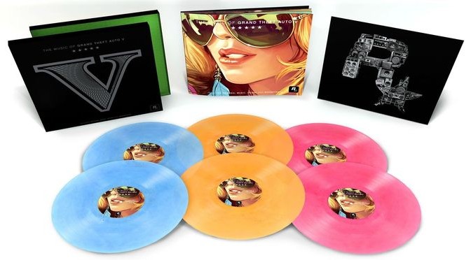 GTA V Soundtrack Vinyl Set
